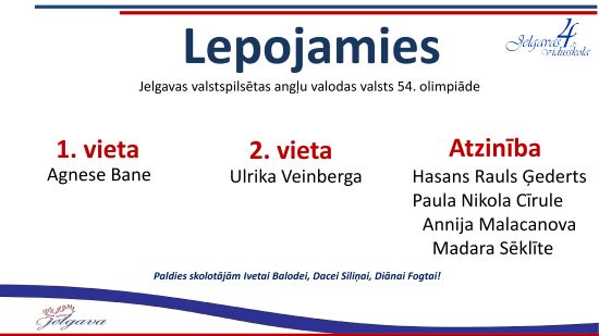 Valodu olimpiādes rezultāti