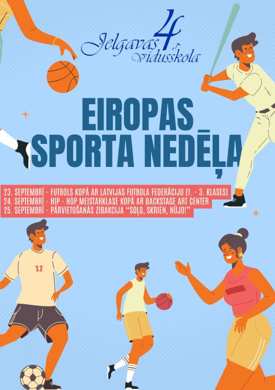 Sporta nedelas plakats