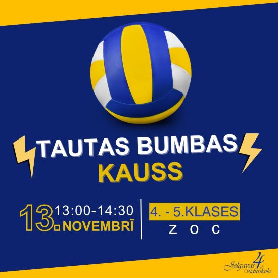 Tautas bumbas kauss 13. novembrī