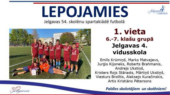 Lepojamies 54 spartakiades attels