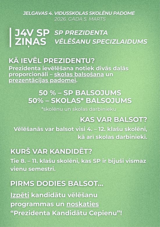 Prezidenta vēlēšanu kārtība